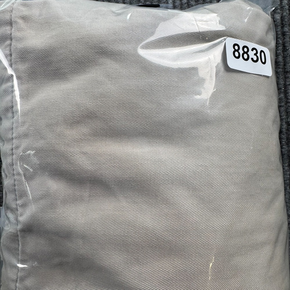 LL Bean Pants Men 30x32 Beige Fleece Lined Khaki Distressed Workwear Nat - Picture 14 of 14